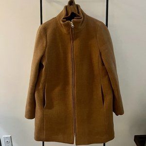 J.Crew Lodge coat in Italian stadium-cloth wool